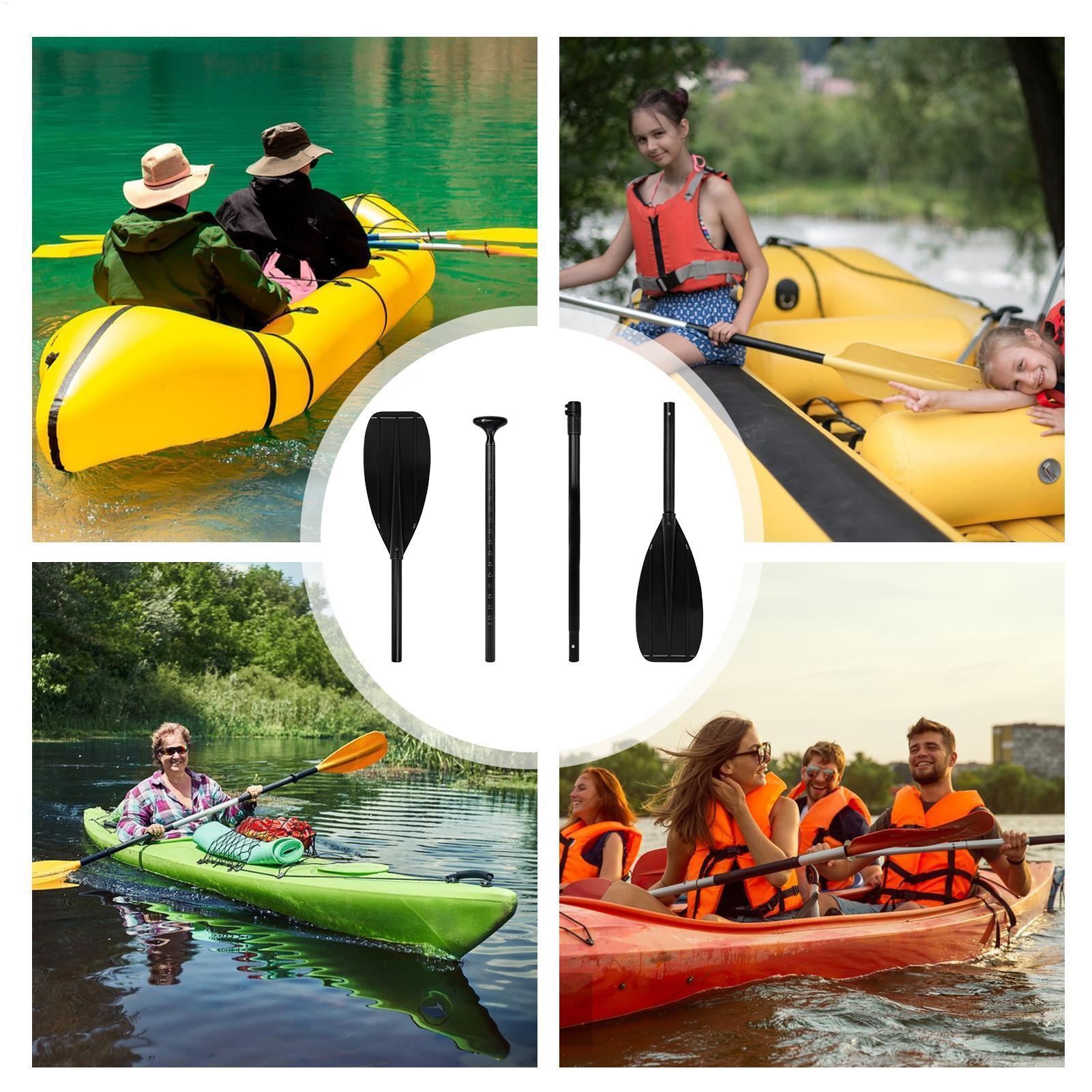 Kayak Paddle Carbon - ไม้พายเรือคายัค คาร์บอนไฟเบอร์ 2 ท่อน น้ำหนักเบา แบบสองหัว