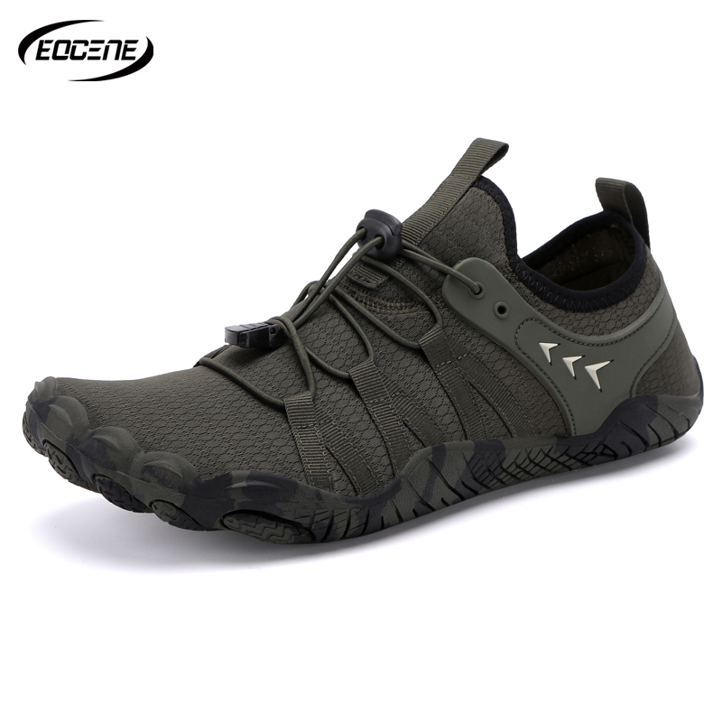 Aquatic Sports Shoes - รองเท้าผ้าใบกันน้ำ EOCENE แห้งเร็ว สำหรับว่ายน้ำ เล่นน้ำชายหาด ฟิตเนส