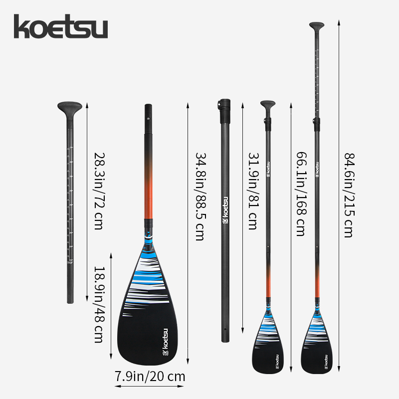 KOETSU พายคาร์บอนไฟเบอร์สําหรั - Kayak Paddle Carbon บทวิจารณ์และราคา